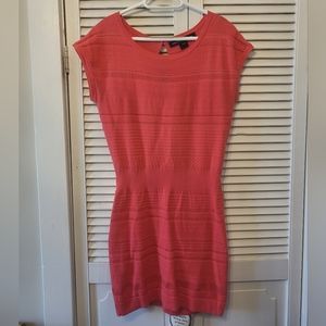 French Connection knit pointelle dress